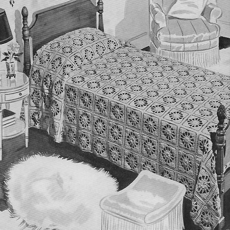 Bed of Roses Bedspread