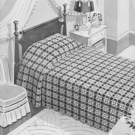 Crystal Web Bedspread Pattern