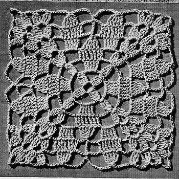 Traditional Bedspread Pattern