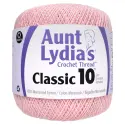 Aunt Lydia's Classic Crochet Thread Size 10, Orchid Pink