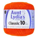 Aunt Lydia's Classic Crochet Thread Size 10, Pumpkin