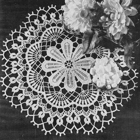 Dahlia Doily Pattern