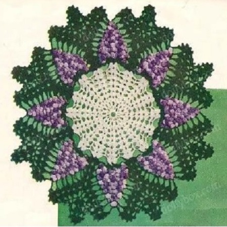 Grape Doily