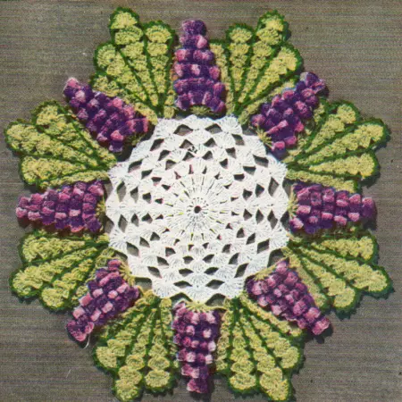 Grape Doily Pattern