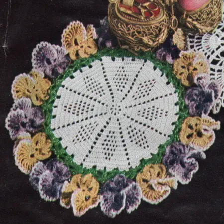 Pansy Doily Pattern