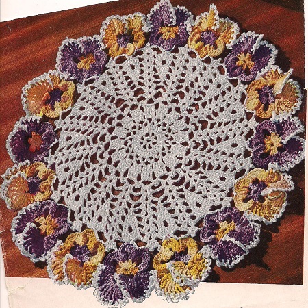 Pansy Doily Pattern