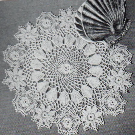 Rose Of Sharon Doily Pattern