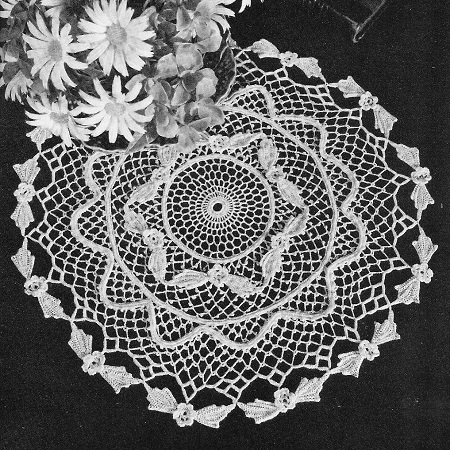 Irish Rose Doily Pattern