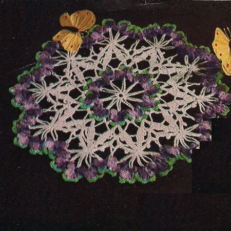 Violet Doily