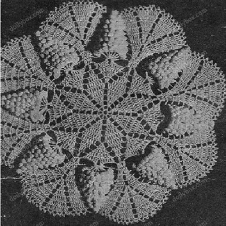 Wild Grape Doily