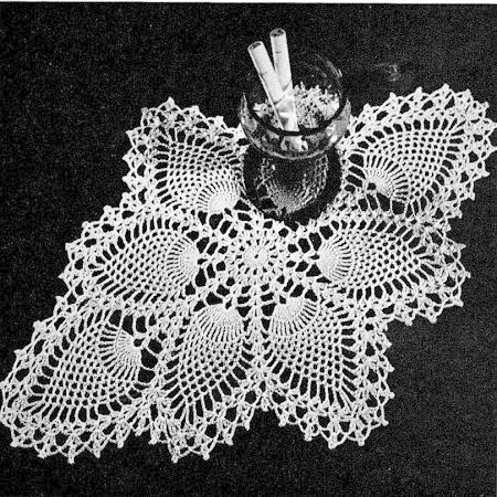 7714 Pineapple Doily