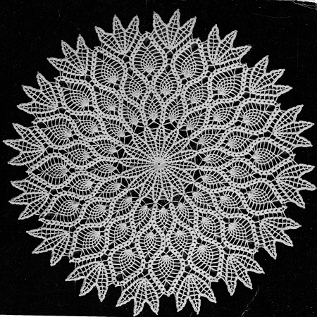 Pineapple Doily Pattern