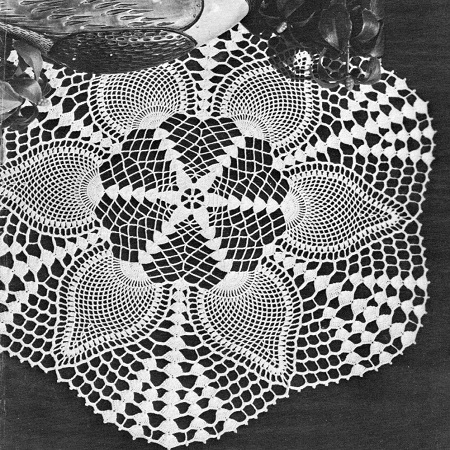 Pineapple Centerpiece Doily