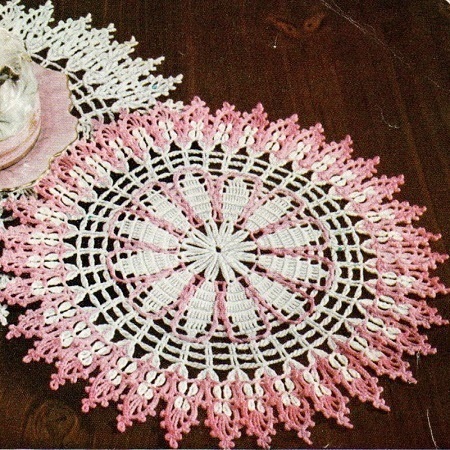 Cathedral Window Doily