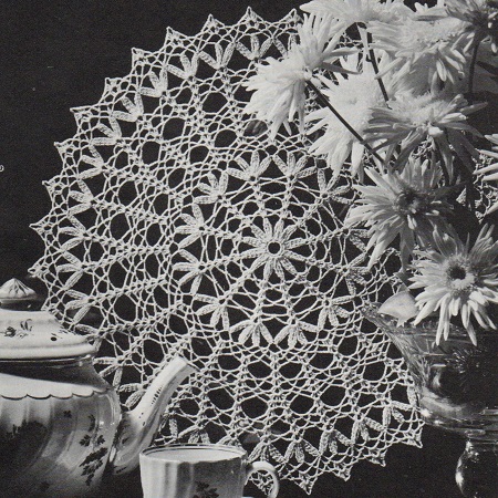 Early Crocus Doily
