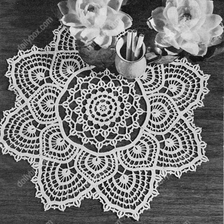 Fandango Doily Pattern