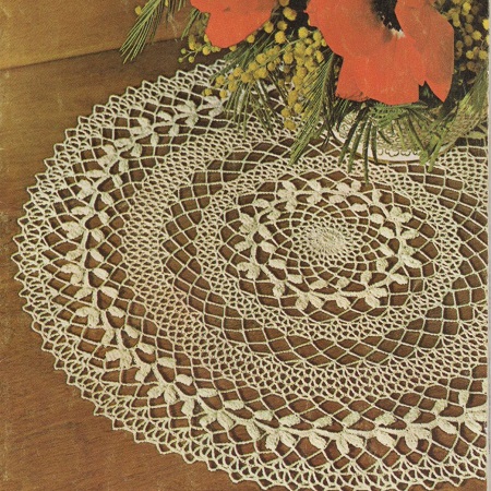 Wreath of Victory Doily