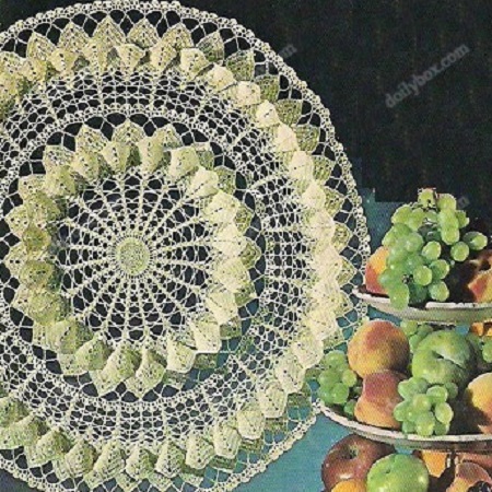 Magnolia Blossom Doily