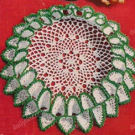 Tailored Ruffled Doily