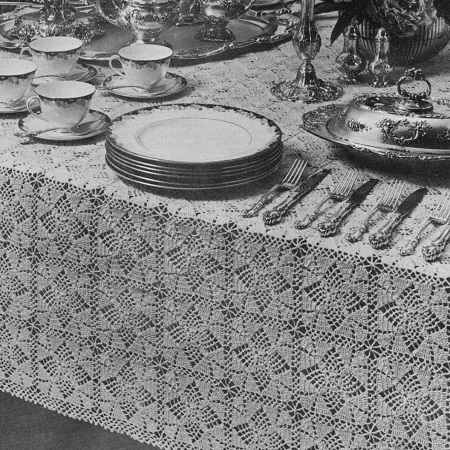 Pineapple Parquet Tablecloth