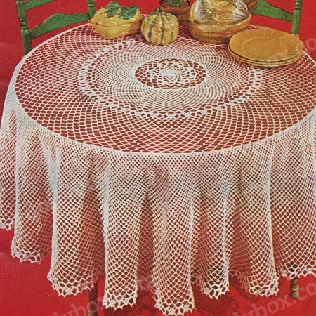 Round And Round Tablecloth
